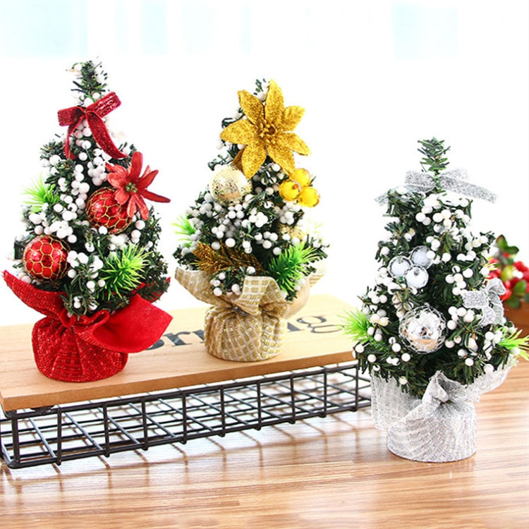 20cm Mini Christmas Decoration Tree Christmas Day Shopping Mall Decorative Props