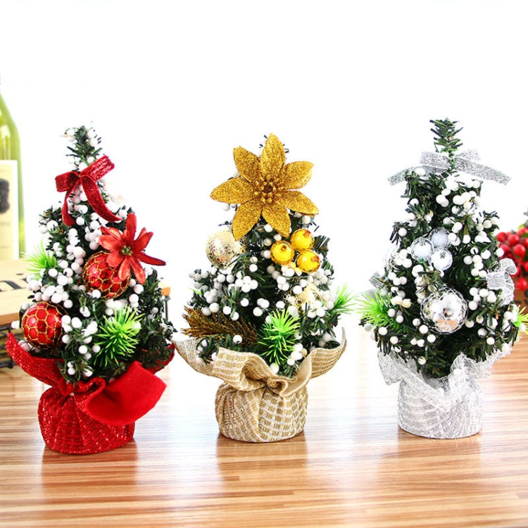20cm Mini Christmas Decoration Tree Christmas Day Shopping Mall Decorative Props