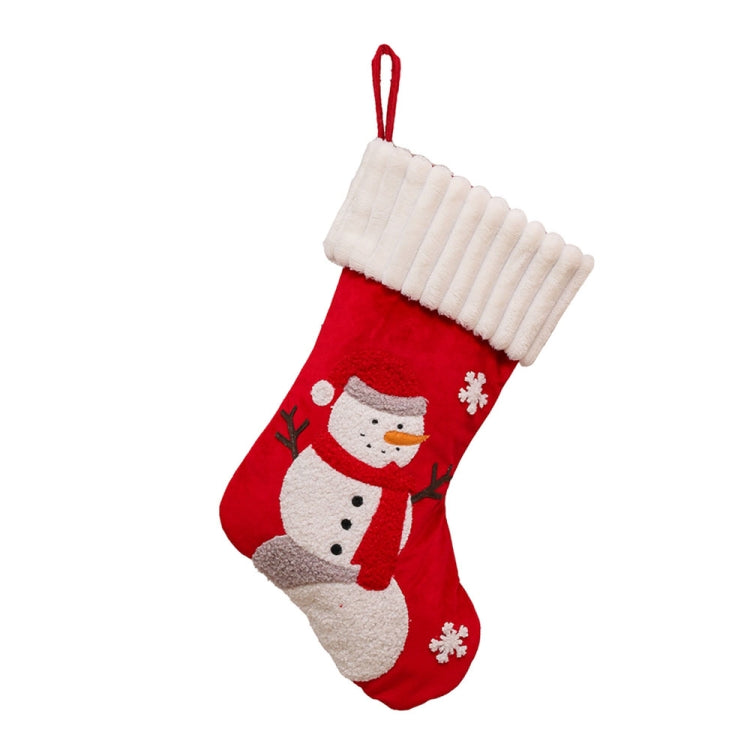 Christmas Embroidery Decorative Gift Bags Candy Bags Christmas Tree Mantel Decorative Socks