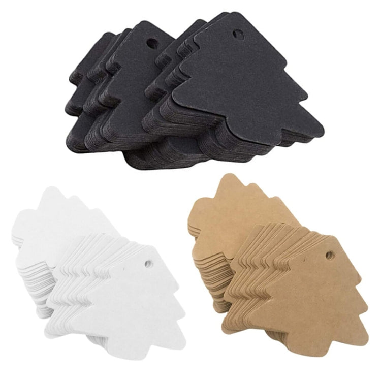 6 Sets DIY Christmas Tree Elevator Retro Card Labels Wedding Party Process Clip Stickers