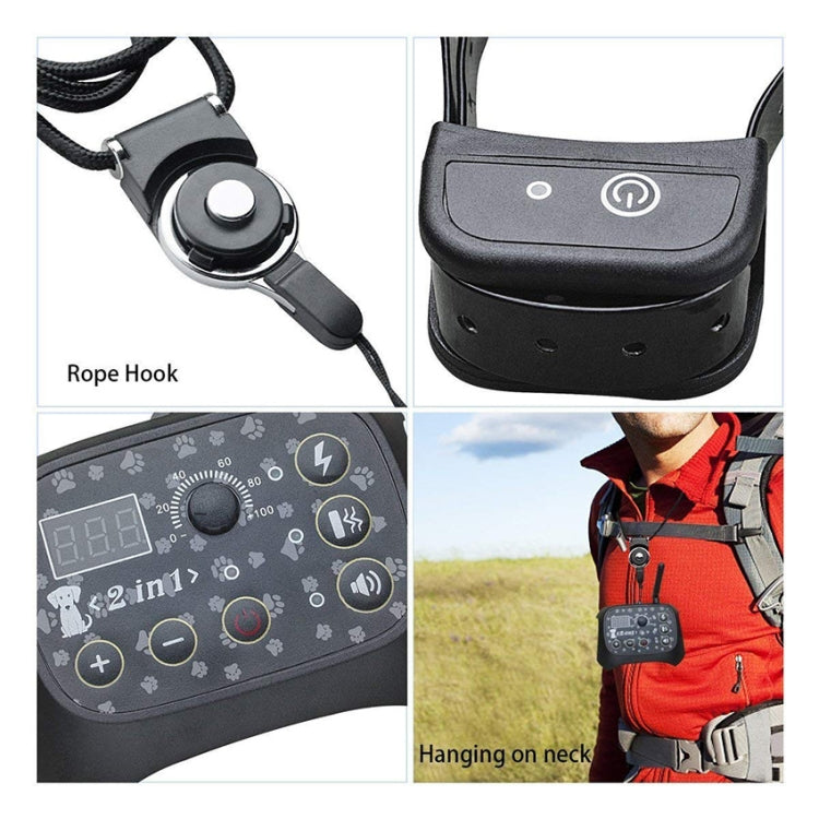 TF68 2-in-1 Dog Trainer Outdoor Electronic Wireless Fence With Collar