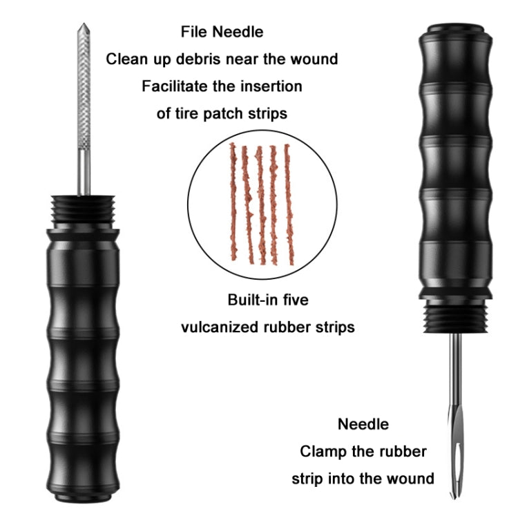 BIKERSAY BT056 Bicycle Fork Drill Bit Vacuum Tire Repair Tool