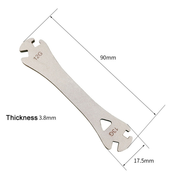 BIKERSAY Bicycle Spoke Wrench Wire Alignment Accessories