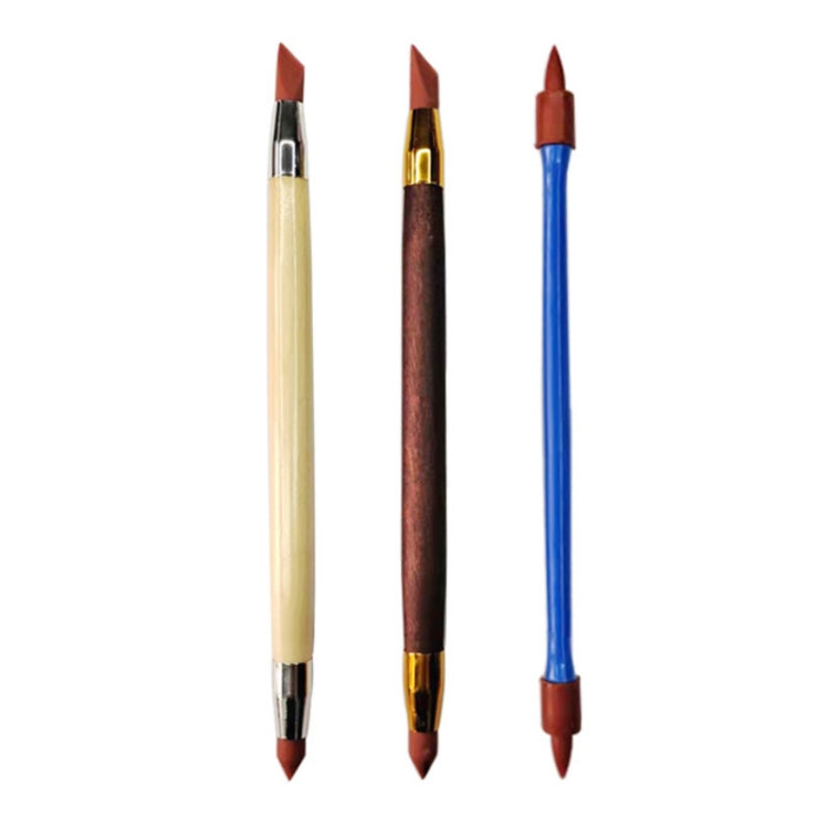 Double-ended Pottery Engraving Soft Tip Silicone Pen