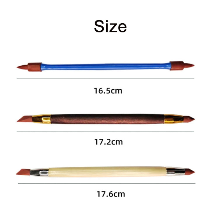 Double-ended Pottery Engraving Soft Tip Silicone Pen