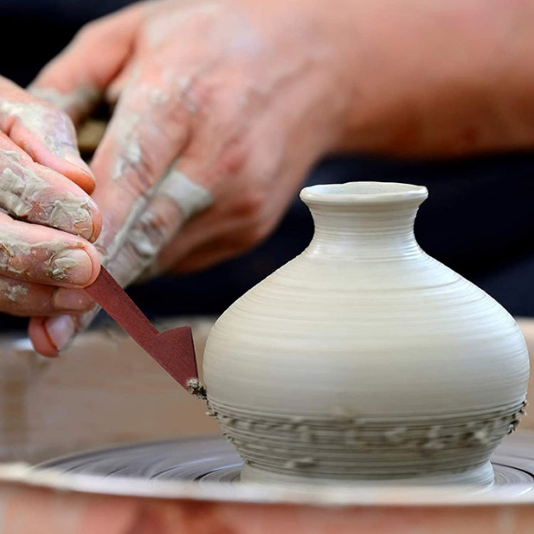 Pottery Wooden Rod Carving Scraper Clay Aid