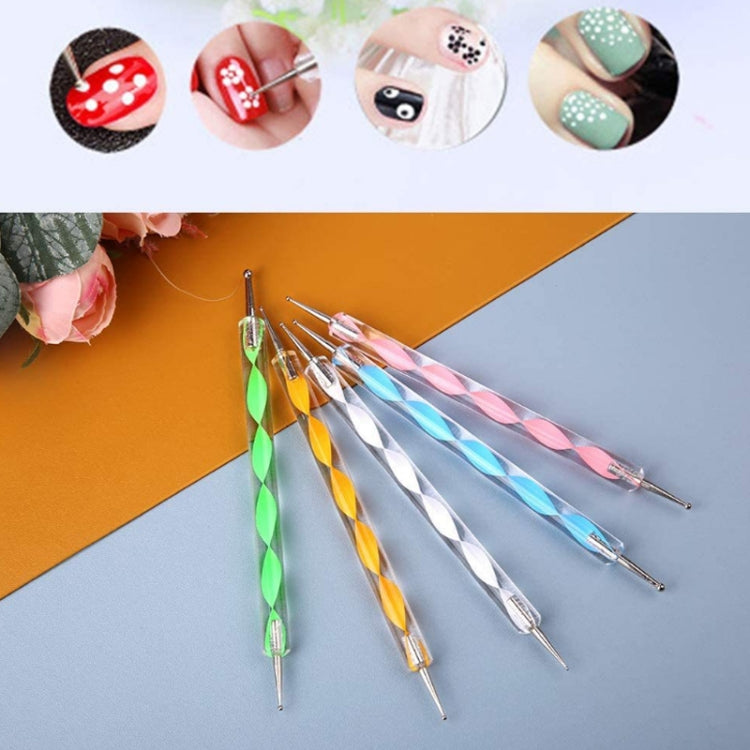 Ceramic Clay Indentation Sculpting Scraper Dotted Drill Nail Art Pen