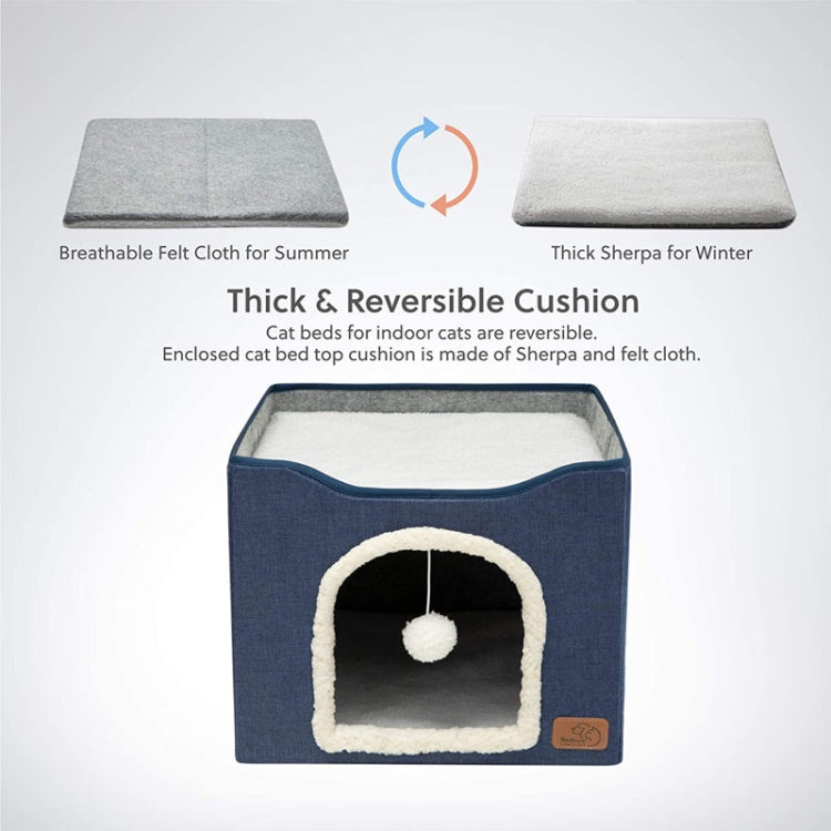 Pet Stool Pet Kennel Indoor Foldable Storage Stool Cat Dog Kennel