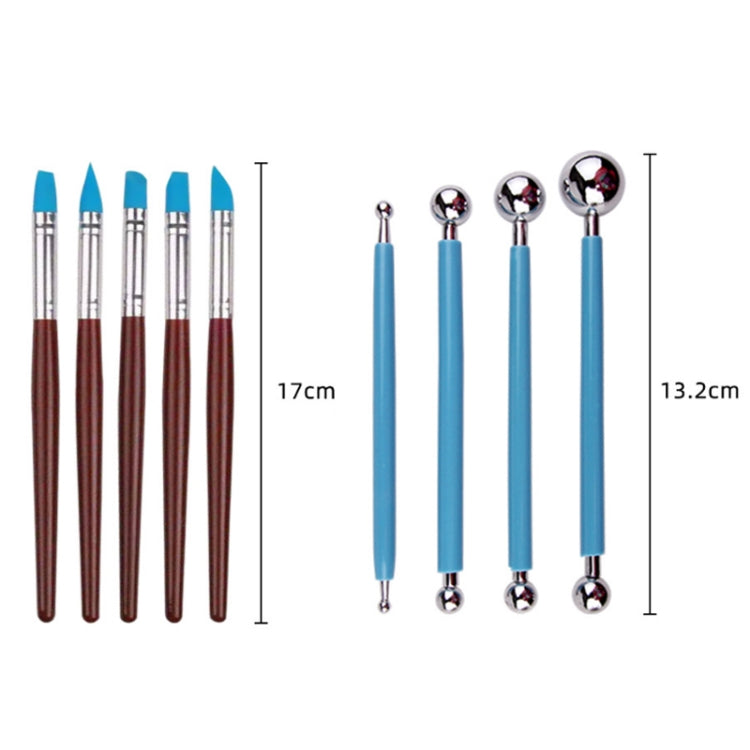 Carved Knife Silicone Pen Clay Pottery Tool Kit