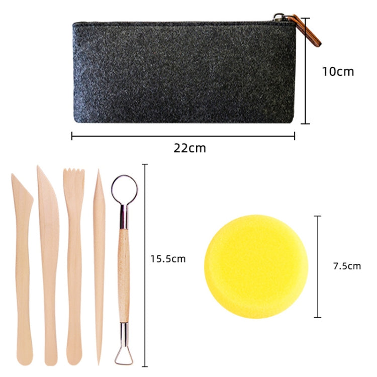 Carved Knife Silicone Pen Clay Pottery Tool Kit