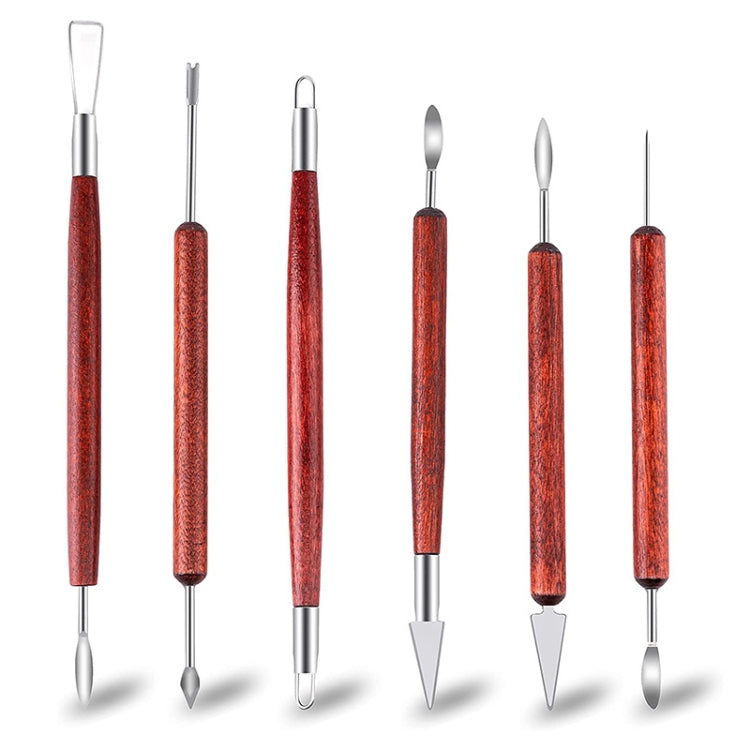 Double-head Radium Silk Knife Ceramic Clay Carving Tool