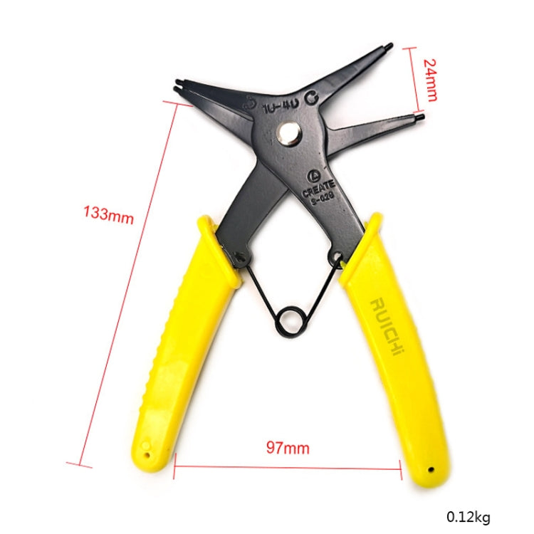 RUICHI 2 In 1 Multi-Function Clamp Spring Retainer Pliers