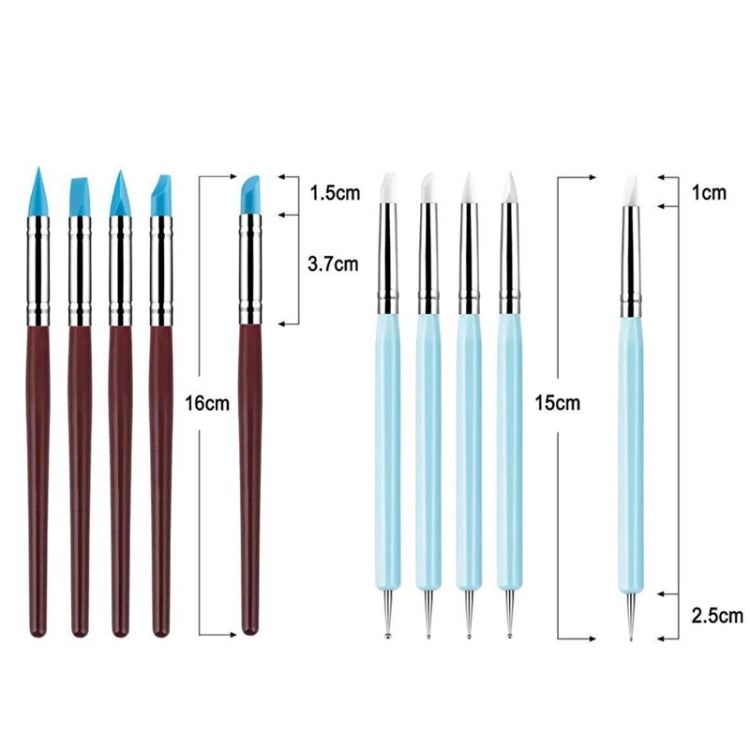 Ceramic Clay De-Marking Retouching Silicone Pen
