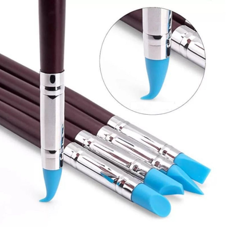 Ceramic Clay De-Marking Retouching Silicone Pen