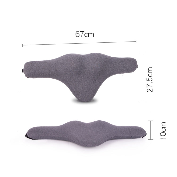 Slow Rebound Memory Foam Lumbar Pillow Neck Pillow Car Headrest