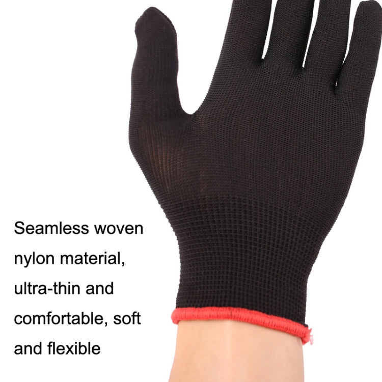 2PCS Beginner Press Nylon Wear -Resistant Anti -Slip Left Hand Guitar Exercise Glove,Size: