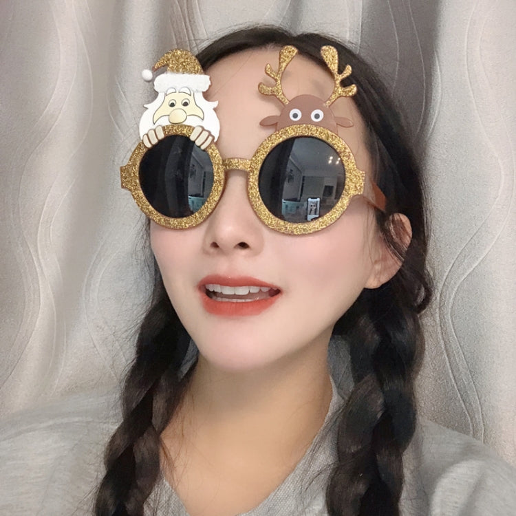 Christmas Weird Glasses Personalized Christmas Hair Clip