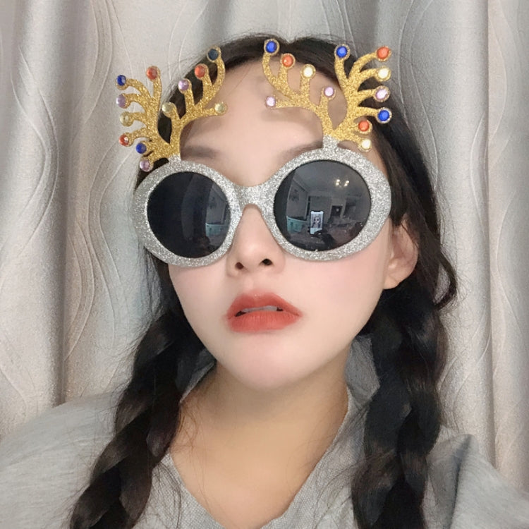 Christmas Weird Glasses Personalized Christmas Hair Clip