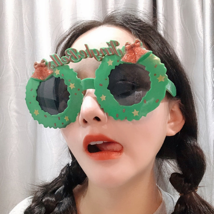 Christmas Weird Glasses Personalized Christmas Hair Clip