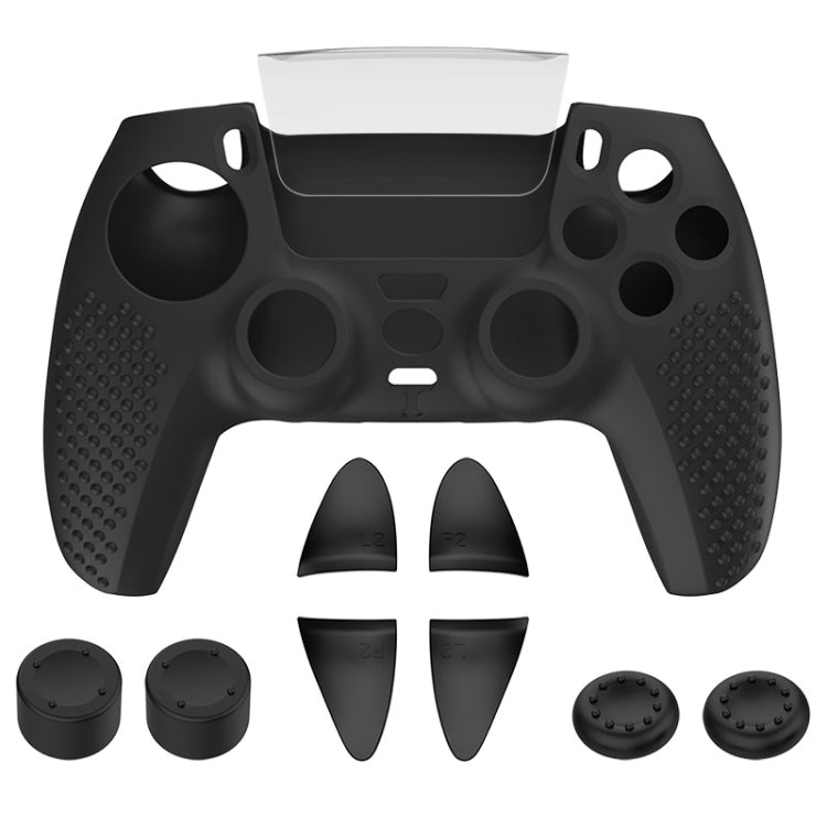 For PS5 Game Controller Joystick Cap Silicone Protective Cover Kit Dustproof Case