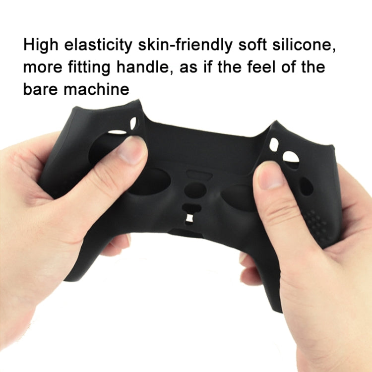 For PS5 Game Controller Joystick Cap Silicone Protective Cover Kit Dustproof Case