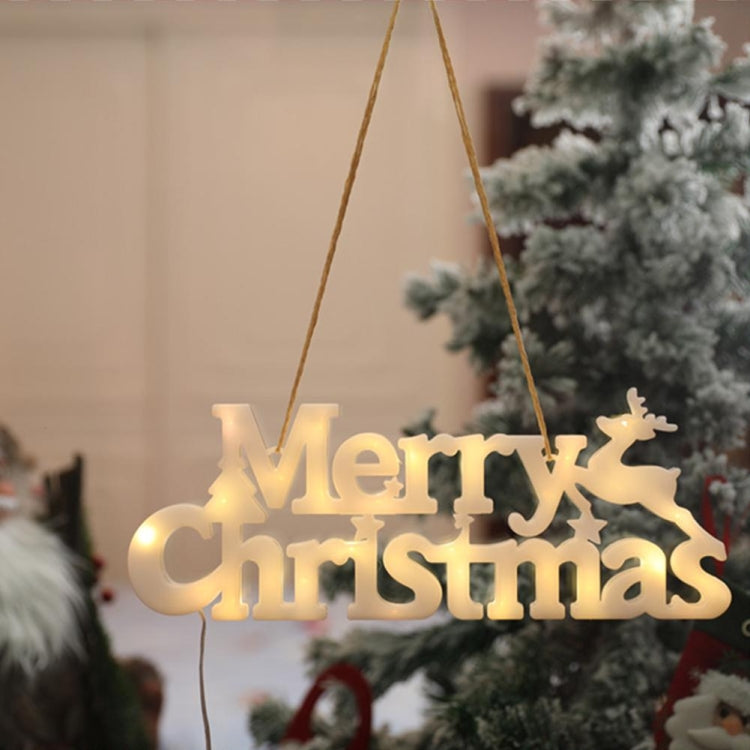 Merry Christmas Letters Modeling Lights