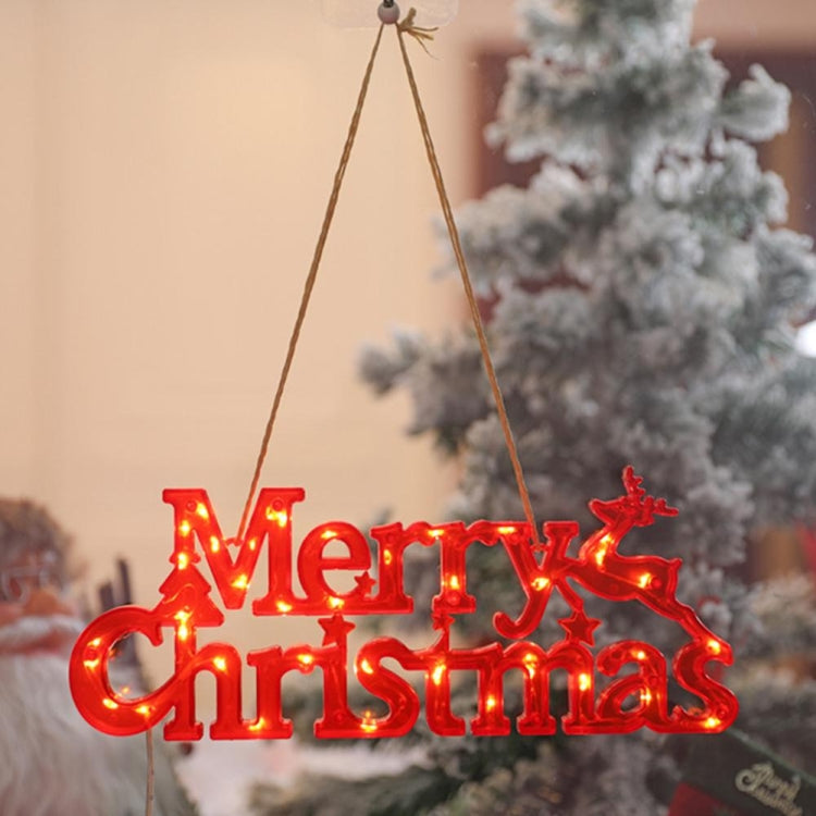 Merry Christmas Letters Modeling Lights