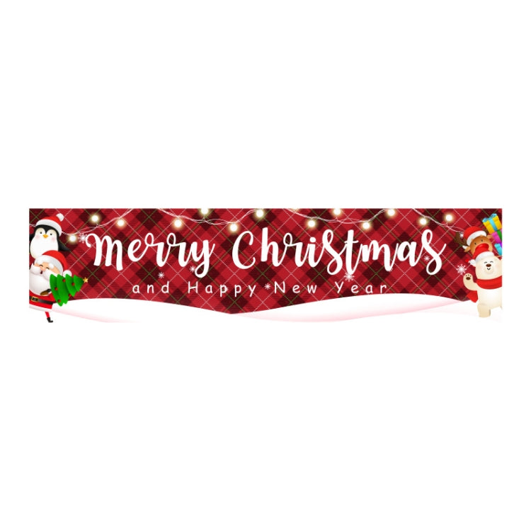 Christmas Patio Banner Party Decoration Supplies