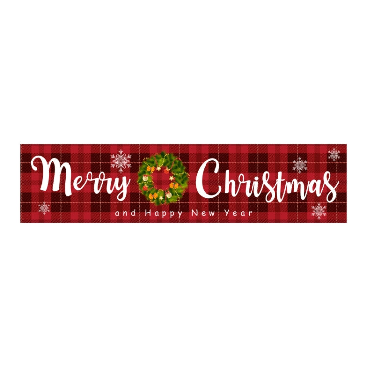 Christmas Patio Banner Party Decoration Supplies