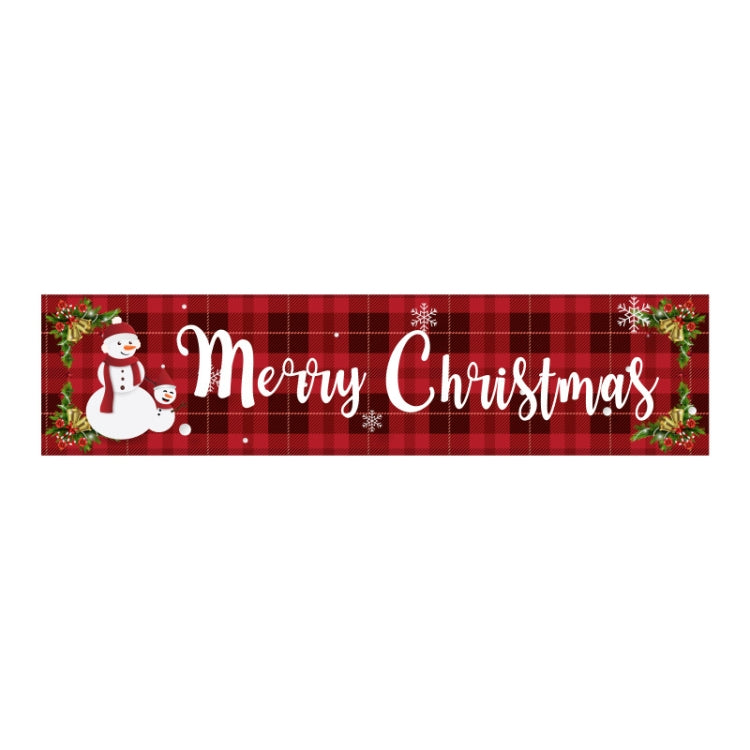 Christmas Patio Banner Party Decoration Supplies
