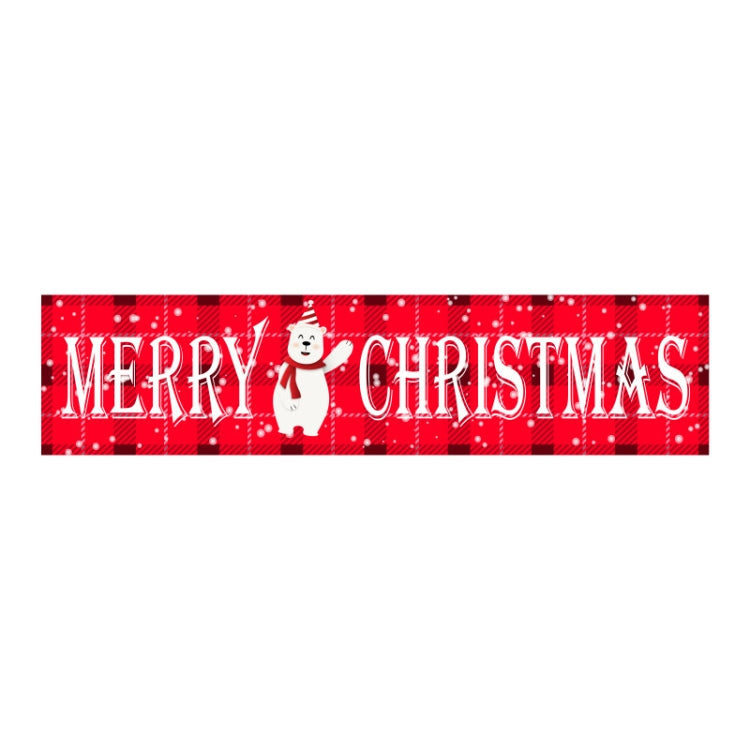Christmas Patio Banner Party Decoration Supplies