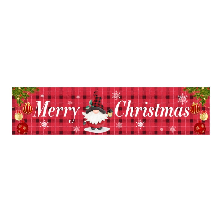 Christmas Patio Banner Party Decoration Supplies