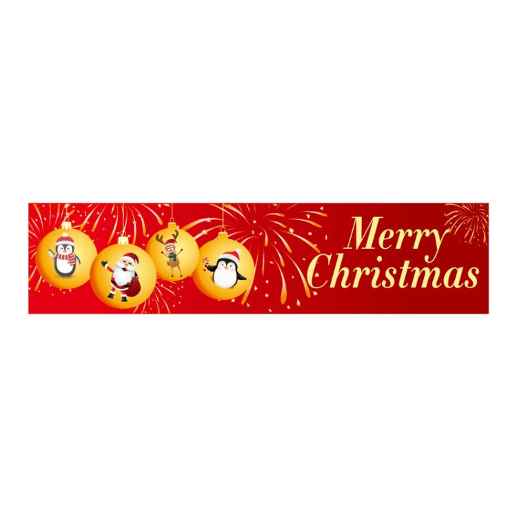 Christmas Patio Banner Party Decoration Supplies