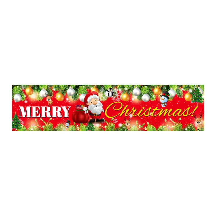 Christmas Patio Banner Party Decoration Supplies