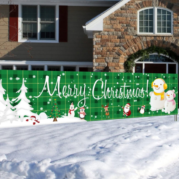 Christmas Patio Banner Party Decoration Supplies