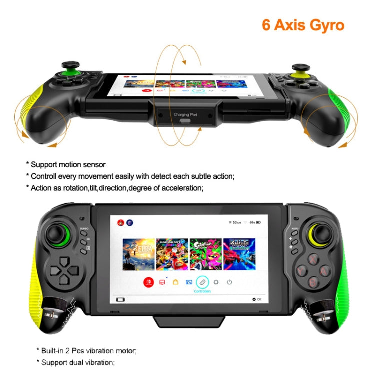 STK-7037 For Switch Game Controller with 6-axis Somatosensory Burst Function