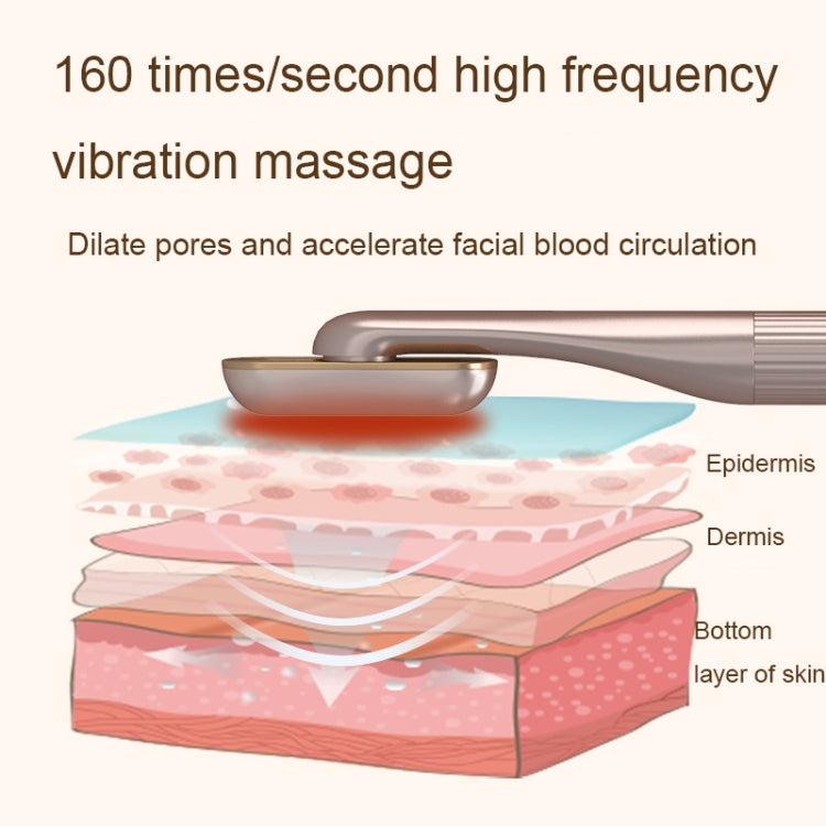 1605 Multifunctional 360-degree Rotating EMS Micro-Current Radio Frequency Beauty Instrument