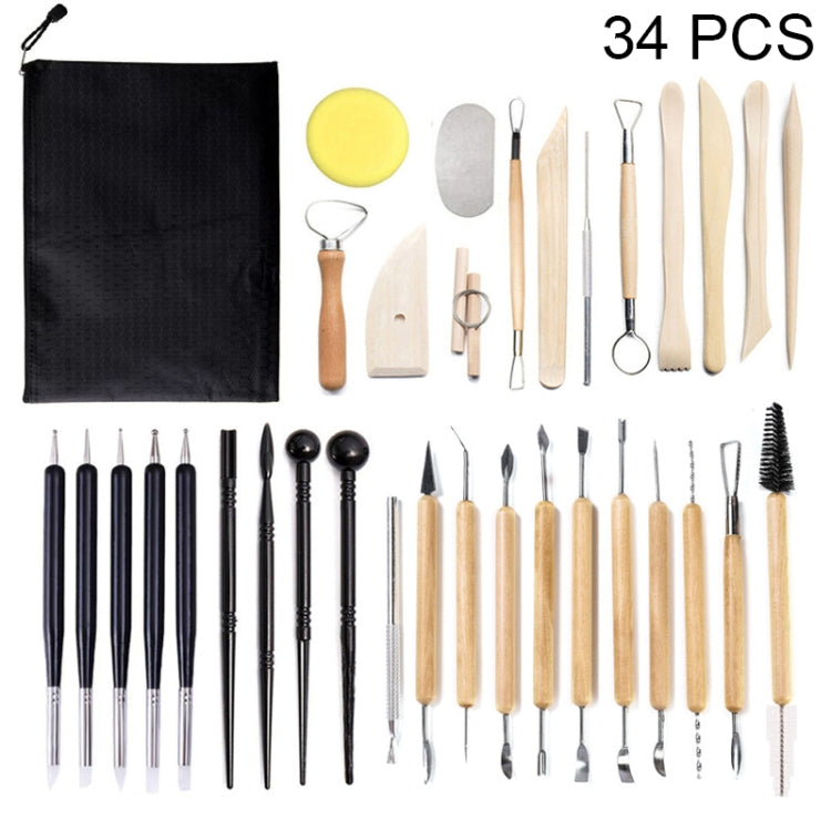 Pottery Tool Set Clay Carving Knife Indentation Pen Set