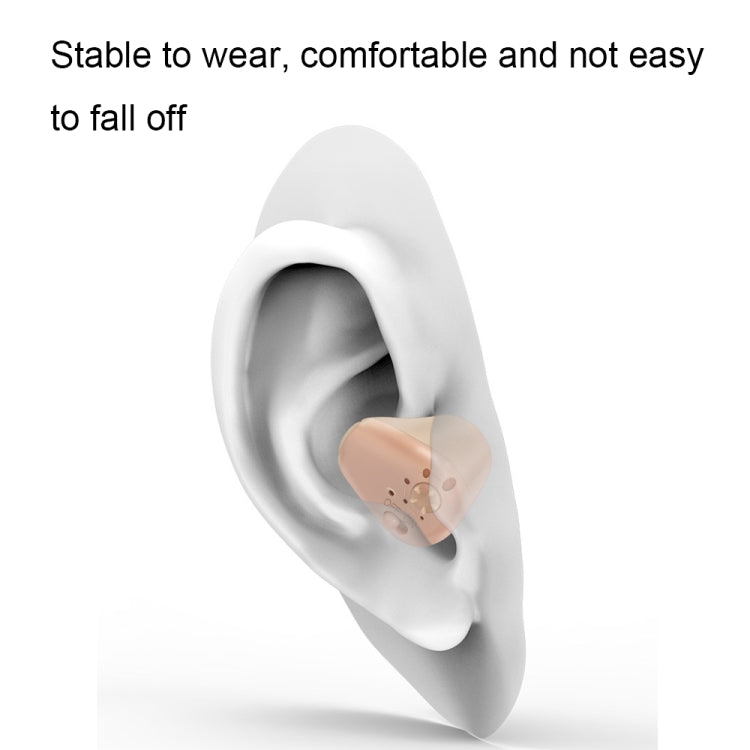 K-88 Wireless Elderly Sound Amplifier Sound Collector Mini Charging Hearing Aids, Plug: