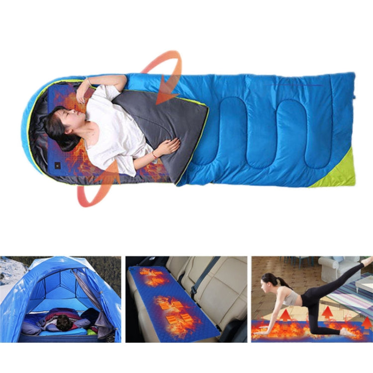 Winter USB Rechargeable Smart Seven Zone Heating  Anti-cold Sleeping Bag Pad