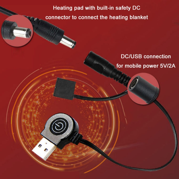 USB Charging Intelligent Thermostatic Heating Cushion