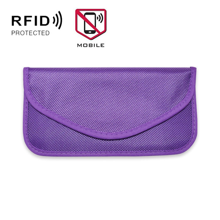 6.5 Inch Cell Phone Signal Shielding Bag Anti-location Isolated Signal RFID Storage Bag