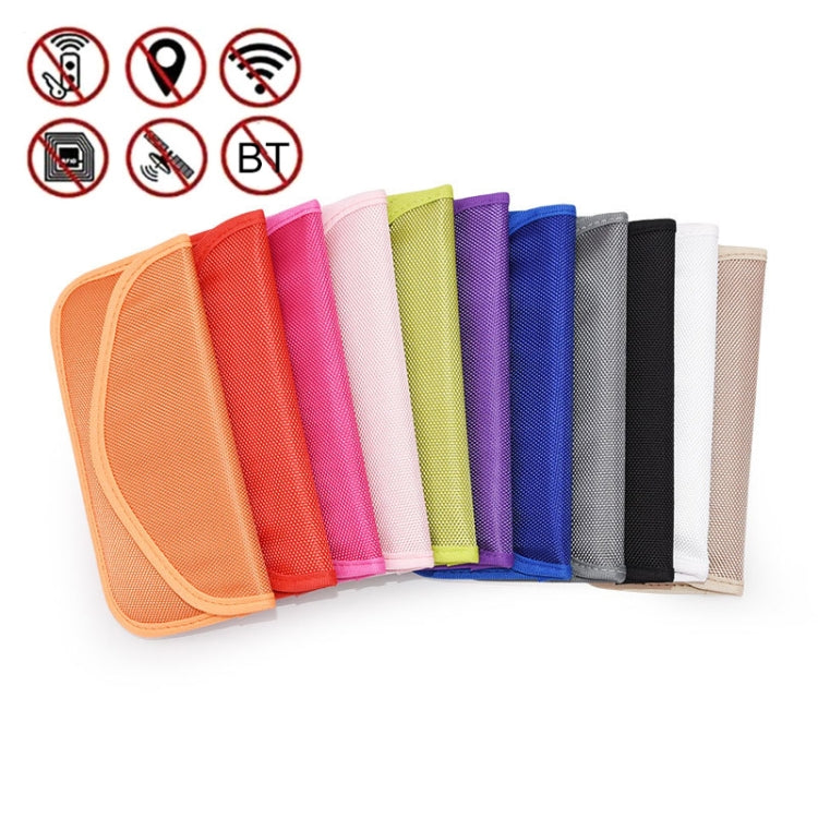 6.5 Inch Cell Phone Signal Shielding Bag Anti-location Isolated Signal RFID Storage Bag