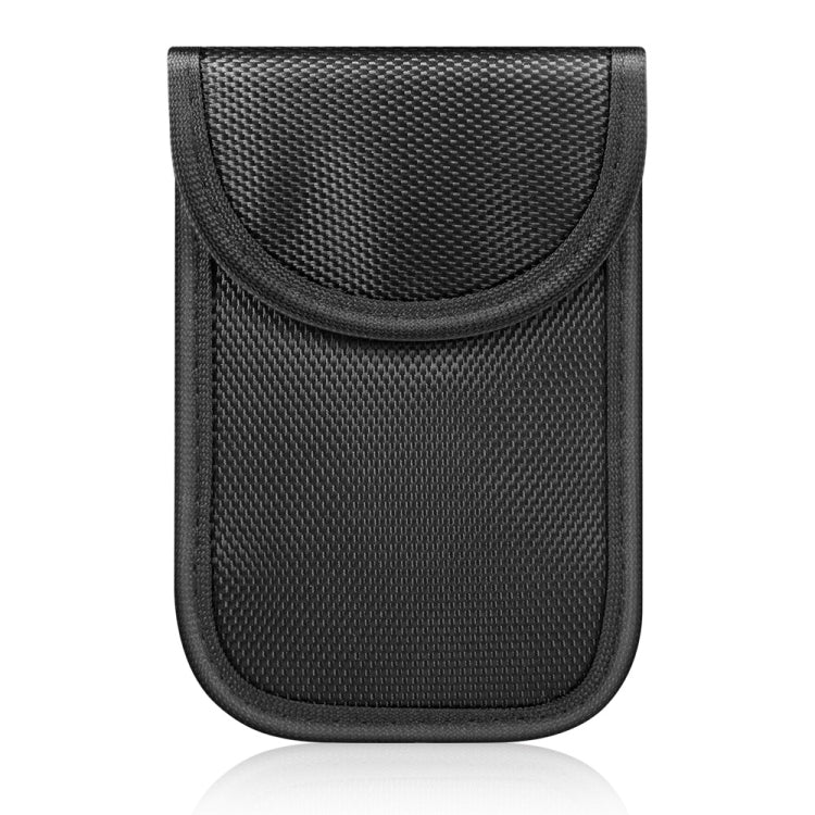 Double Buckle Car Key Signal Shielding Bag Anti-Magnetic RFID Card Case