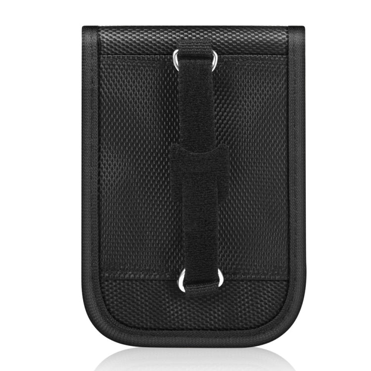Double Buckle Car Key Signal Shielding Bag Anti-Magnetic RFID Card Case
