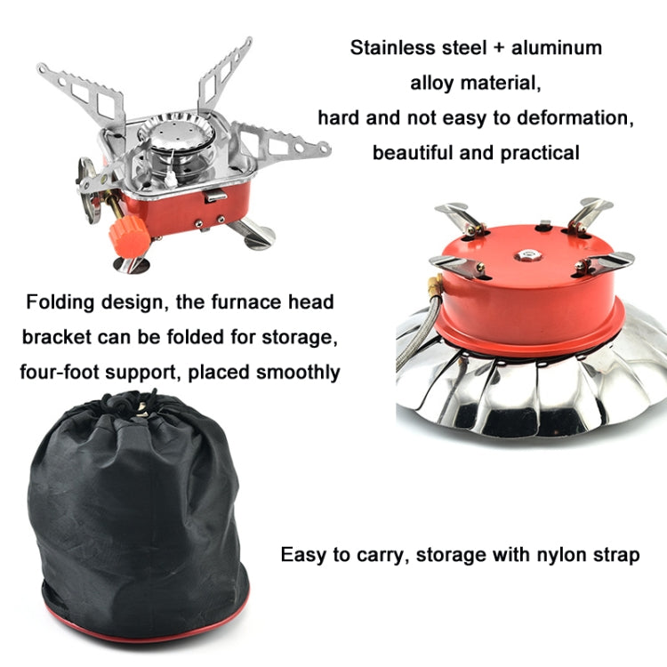 Outdoor Camping Mountaineering Portable Mini Gas Stove, Style: