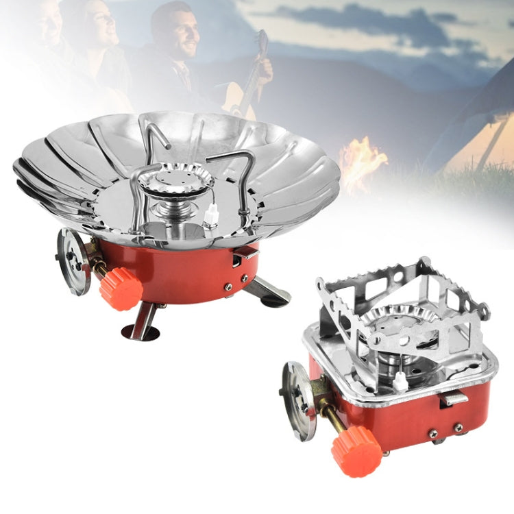 Outdoor Camping Mountaineering Portable Mini Gas Stove, Style: