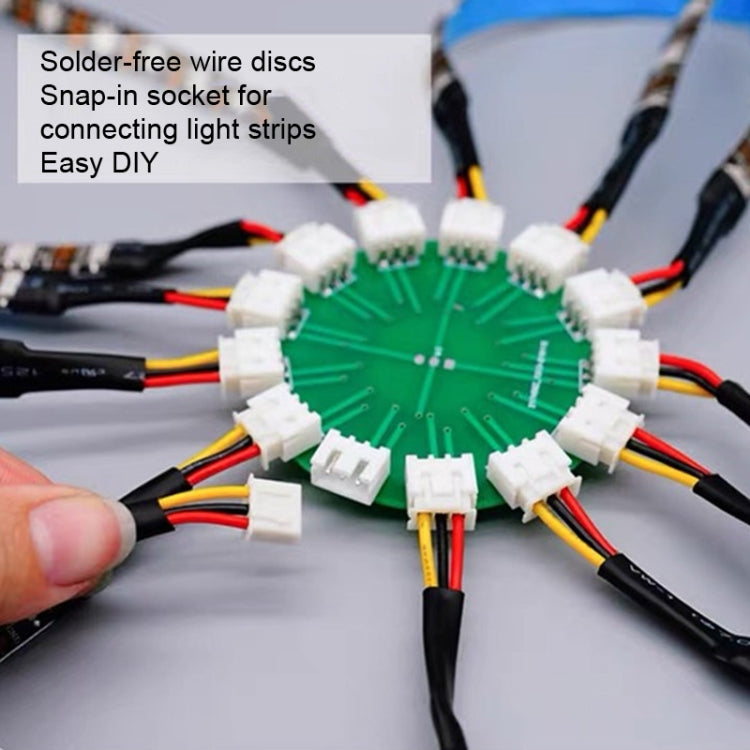 KD0062 USB 24 Key Bluetooth Firework Lantern LED Music Decoration Light