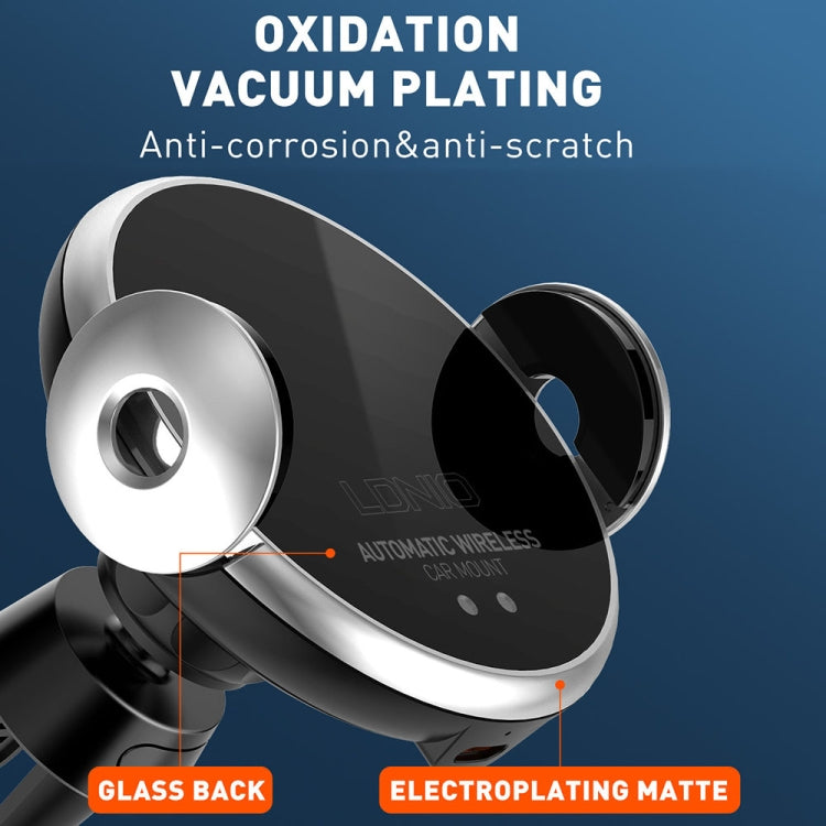 LDNIO 15W Infrared Sensor Fast Charger Car Navigation Bracket