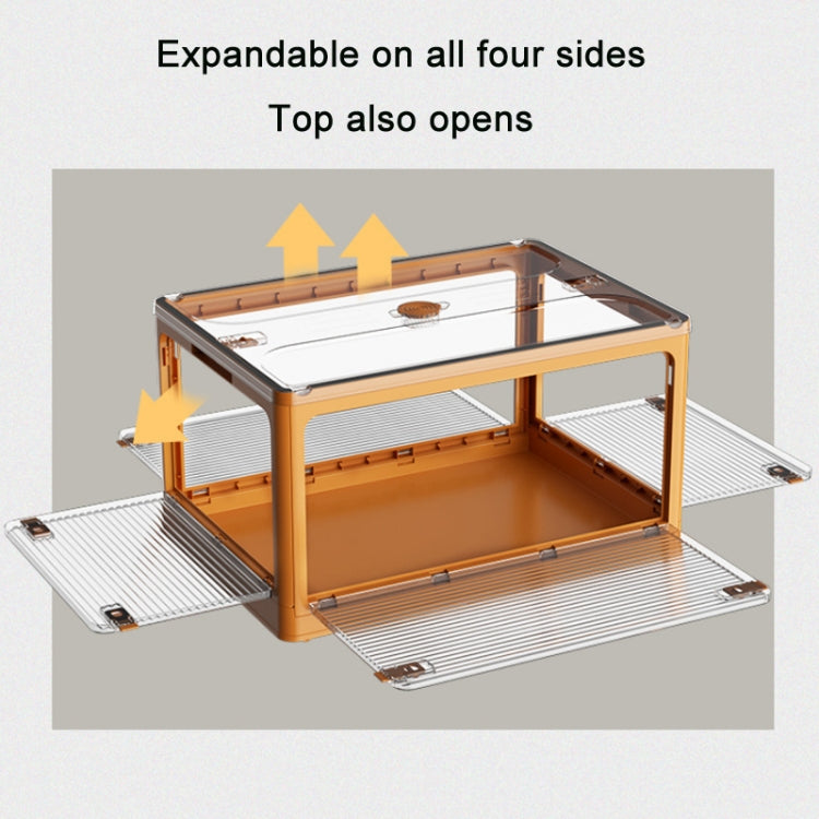 Folding Outdoor Camping BBQ Snacks Slider Storage Box